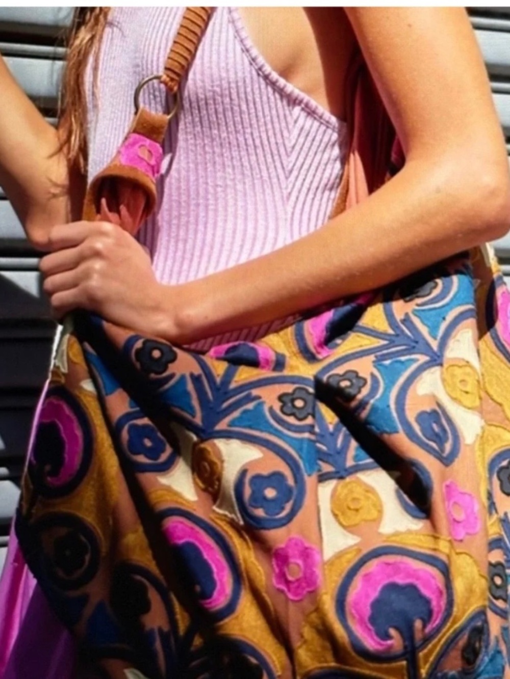 Free People Hypnotized Slouchy Tote